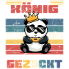 König Gamer - Panda