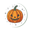 Pumpkin Jack o Lantern Festive