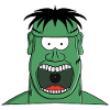 Screaming monstrous creature
