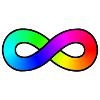 Autism Rainbow Infinity