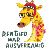 Girafe à lunettes : Renne