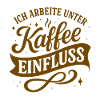 Ich arbeite unter Kaffee-Einfluss