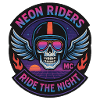 Neon Riders MC Skull