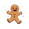 Gingerbread Man, Merry Christmas