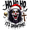 Psycho Clown Santa Horror