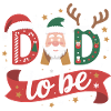Futur papa Design de Noël
