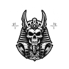 Crowns Skull Warrior Germanic