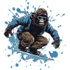 Gorilla Snowboard