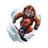 Tiger Snowboard