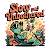 Schildkröten Humor – Slow and Unbothered