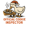 Goose Christmas Funny Santa Official Cookie