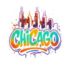 Chicago Graffiti Skyline