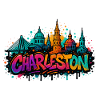 Charleston Graffiti Skyline