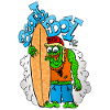 Beach Boy Surfer Monster
