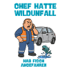 Chef Wildunfall mit Fisch 