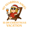 Guardian angel on Christmas vacation