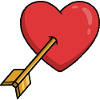 Heart Love Arrow