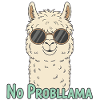 No ProbLLama Sunglasses Llama