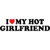 Love To Girlfriend Heart Statement