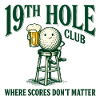 19th Hole Club – Golf & Beer Design