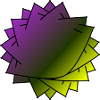Gradient Leaf Spiral