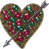 Heart jewel love