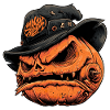 Pumpkin Punk Hat Horror