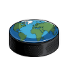 Eishockey Puck Scheibe Eishockeyteam