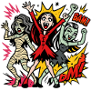 Comic-Horror Monstertanz