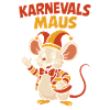 Karnevals Maus Cartoon