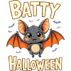 Chauve-souris Halloween Costume Mignon Happy Batty