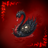 Black Swan with Thorns
