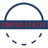 USA Emblem Round Banner