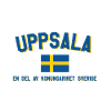 Logo d’Uppsala avec drapeau