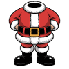 Santa Torso Block Design