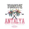 Antalya Turquie Palmiers Design – Vacances d’été