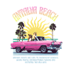 Antalya Beach Retro Design – Summer Vibes