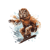Owl Snowboard