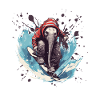 Elephant Snowboard