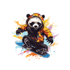 Panda Snowboard