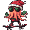 Jellyfish Christmas Funny