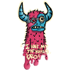 Cyber Horned Pink Monster