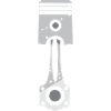 Crossed piston engine design