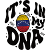Venezuelan DNA Venezuela Flag Hispanic