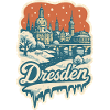 Dresden im verschneiten Winterzauber