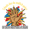 Popart Hand mit Explosionsspruch, Oxymoron