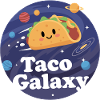 Taco Galaxy Outer Space Taco Illustration