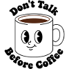 Kawaii Coffee Mug Face