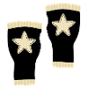 Star Fingerless Gloves Design