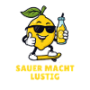 Sour Makes Funny Lemon Fruit Illustrations